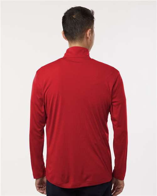 AllPro 41870 Men's Pro-Lock Performance Quarter-Zip Pullover - Back view