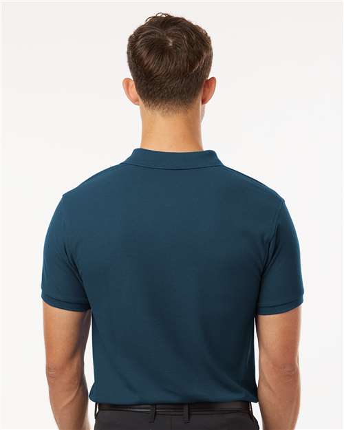 AllPro 62800 Men's Pique Polo - Back view