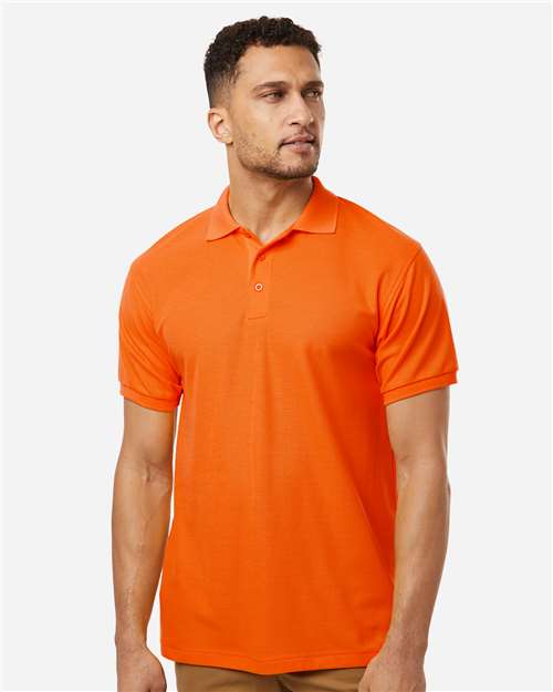 AllPro 62800 Men's Pique Polo - Front view