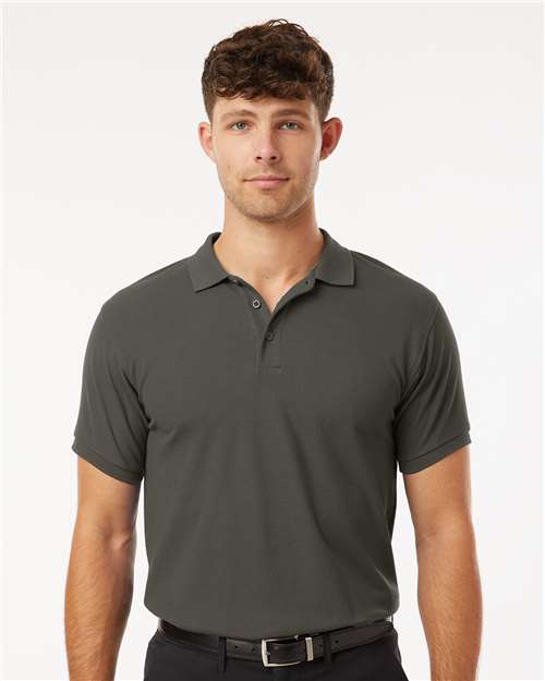 AllPro 62800 Men's Pique Polo - Front view