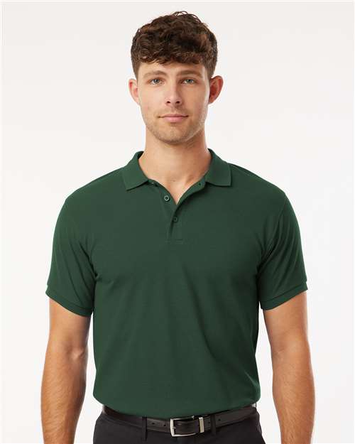 AllPro 62800 Men's Pique Polo - Front view