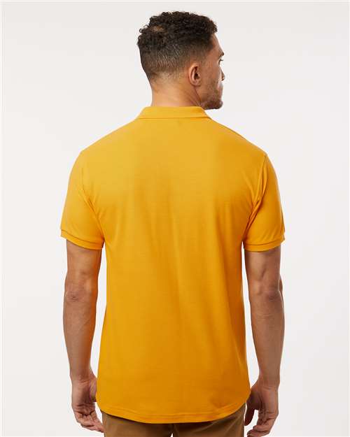 AllPro 62800 Men's Pique Polo - Back view