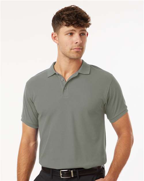 AllPro 62800 Men's Pique Polo - Front view