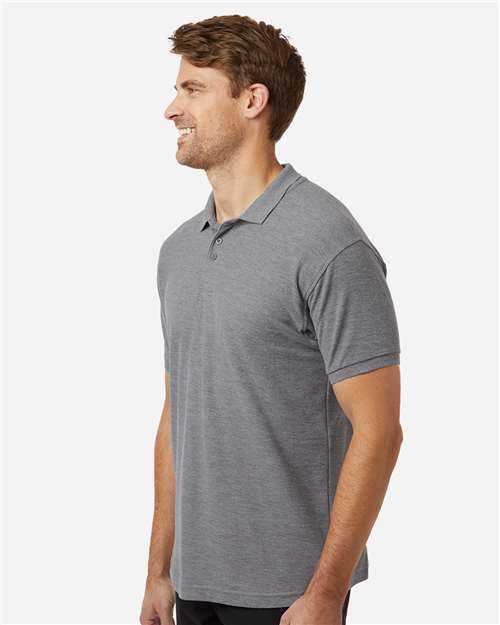 AllPro 62800 Men's Pique Polo - Side view