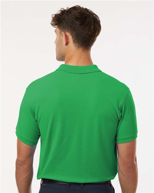 AllPro 62800 Men's Pique Polo - Back view