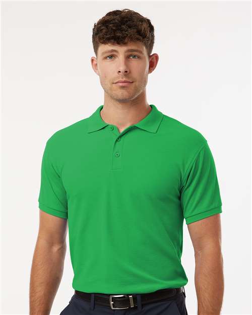 AllPro 62800 Men's Pique Polo - Front view