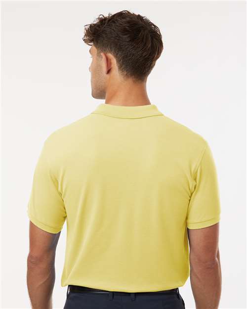 AllPro 62800 Men's Pique Polo - Back view