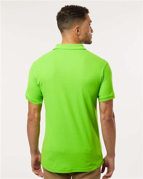 AllPro 62800 Men's Pique Polo - Back view