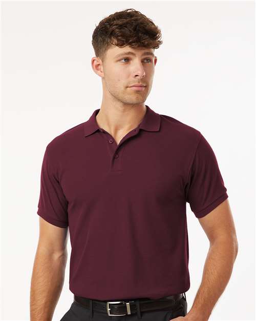 AllPro 62800 Men's Pique Polo - Front view
