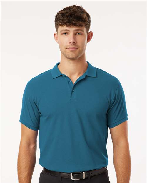 AllPro 62800 Men's Pique Polo - Front view