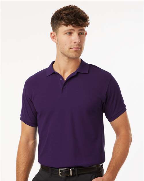 AllPro 62800 Men's Pique Polo - Front view
