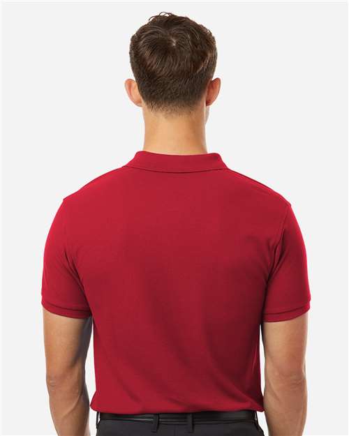 AllPro 62800 Men's Pique Polo - Back view