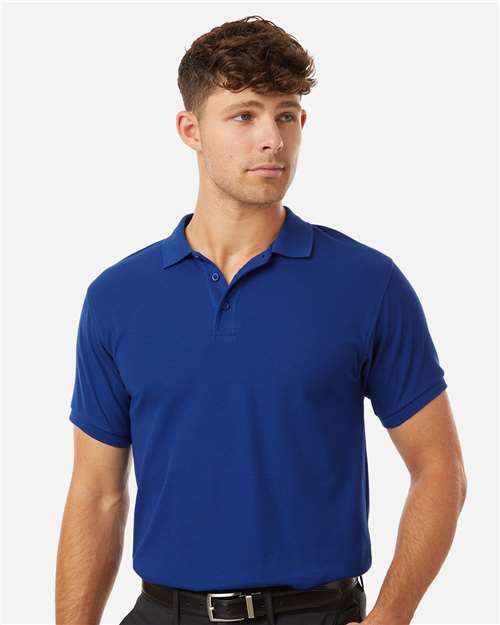 AllPro 62800 Men's Pique Polo - Front view