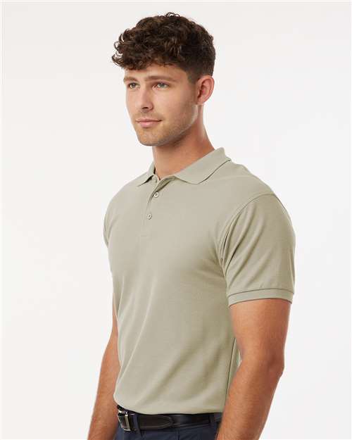 AllPro 62800 Men's Pique Polo - Side view