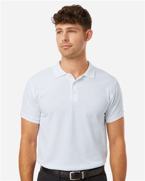 AllPro 62800 Men's Pique Polo - Front view