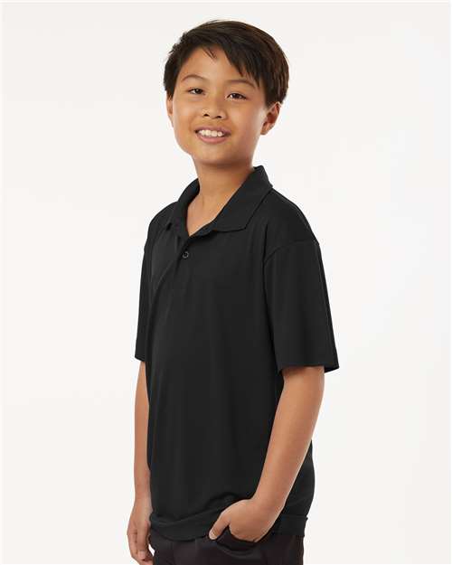 AllPro 41800Y Youth Pro-Lock Performance Polo - Side view