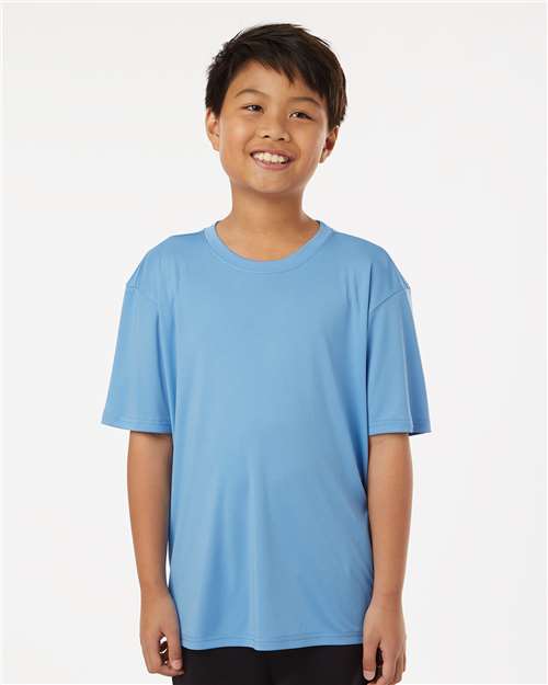 AllPro 48000Y Youth Pro-Lock Performance T-Shirt - Front view