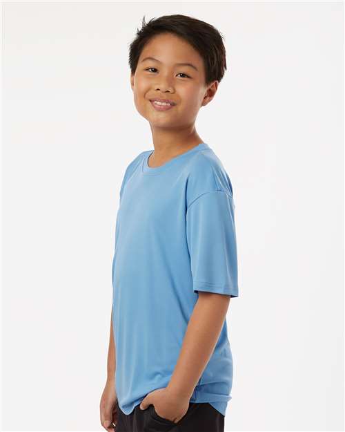 AllPro 48000Y Youth Pro-Lock Performance T-Shirt - Side view