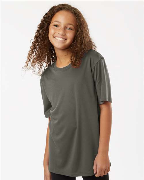 AllPro 48000Y Youth Pro-Lock Performance T-Shirt - Front view