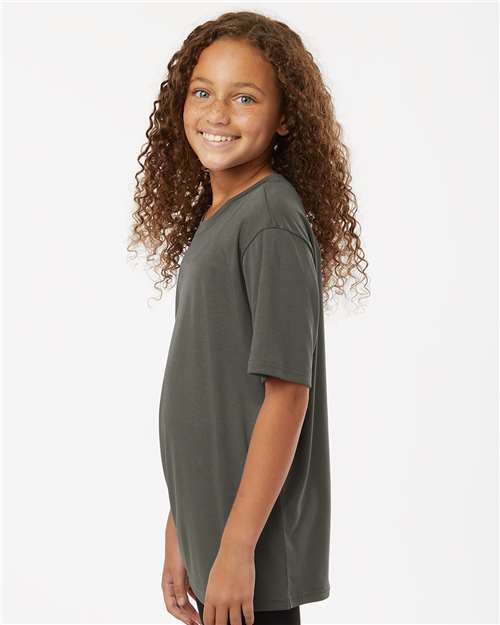 AllPro 48000Y Youth Pro-Lock Performance T-Shirt - Side view