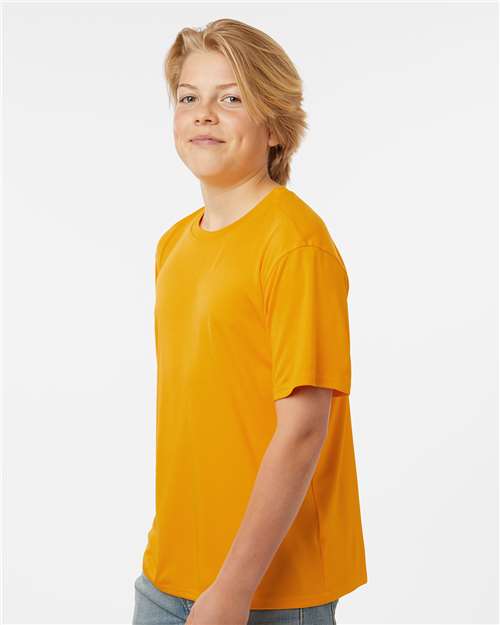 AllPro 48000Y Youth Pro-Lock Performance T-Shirt - Side view