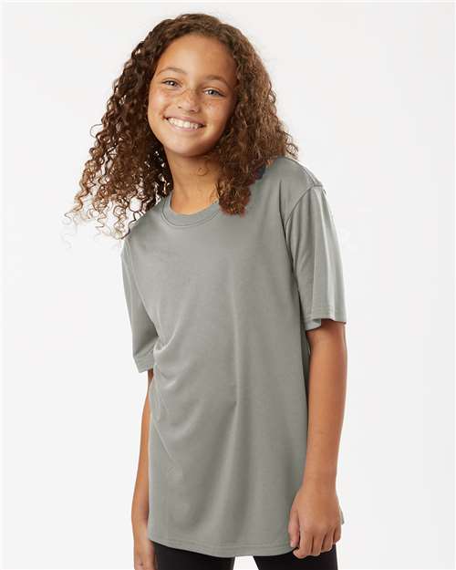 AllPro 48000Y Youth Pro-Lock Performance T-Shirt - Front view