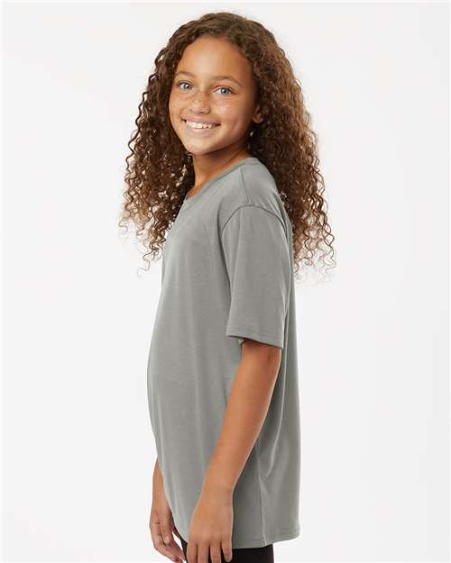 AllPro 48000Y Youth Pro-Lock Performance T-Shirt - Side view