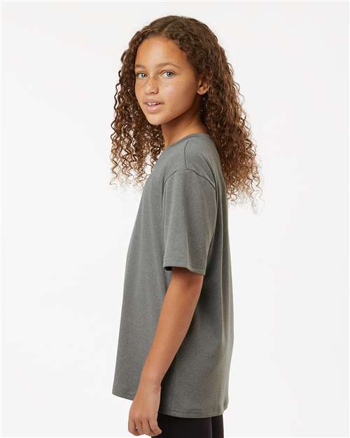 AllPro 48000Y Youth Pro-Lock Performance T-Shirt - Side view
