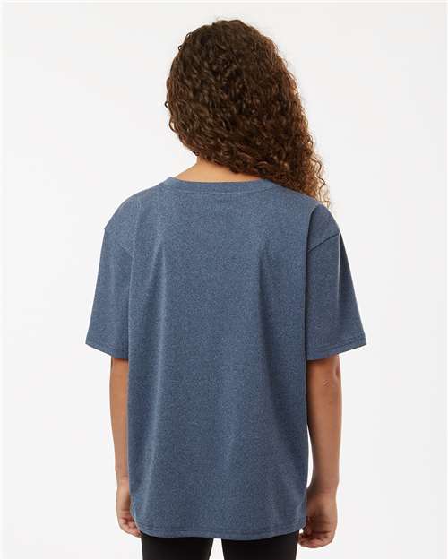 AllPro 48000Y Youth Pro-Lock Performance T-Shirt - Back view