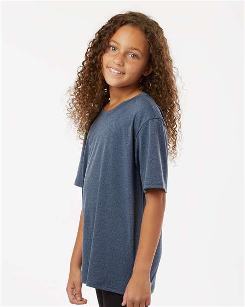 AllPro 48000Y Youth Pro-Lock Performance T-Shirt - Side view