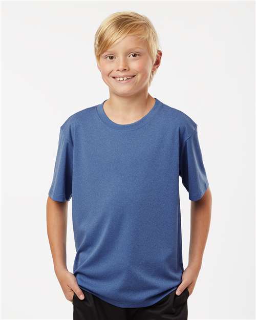 AllPro 48000Y Youth Pro-Lock Performance T-Shirt - Front view