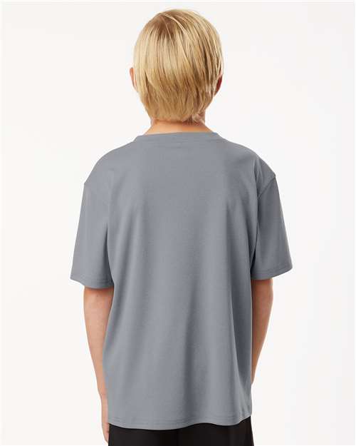 AllPro 48000Y Youth Pro-Lock Performance T-Shirt - Back view