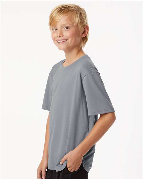 AllPro 48000Y Youth Pro-Lock Performance T-Shirt - Side view