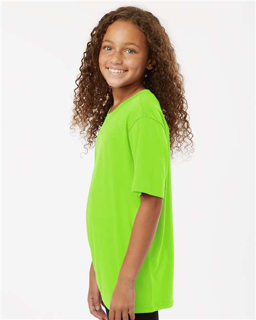 AllPro 48000Y Youth Pro-Lock Performance T-Shirt - Side view
