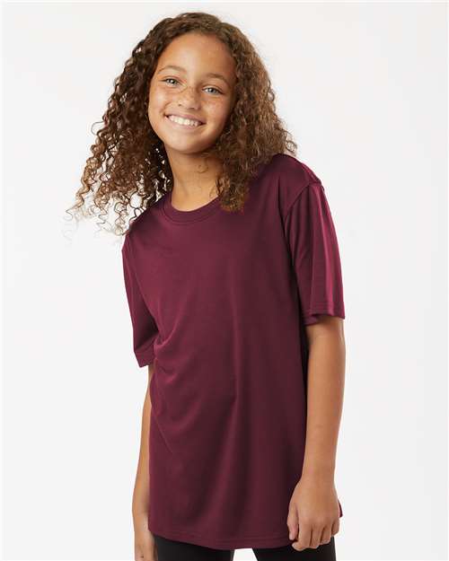 AllPro 48000Y Youth Pro-Lock Performance T-Shirt - Front view
