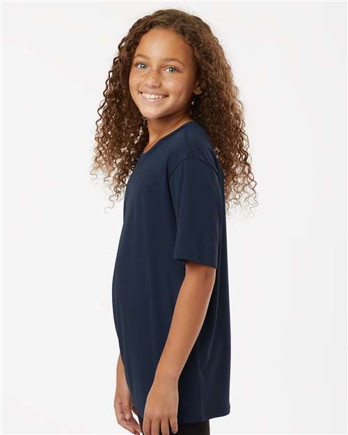 AllPro 48000Y Youth Pro-Lock Performance T-Shirt - Side view
