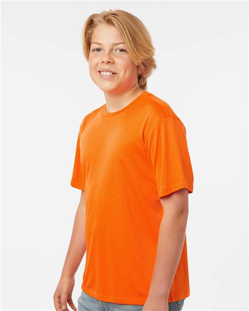 AllPro 48000Y Youth Pro-Lock Performance T-Shirt - Side view