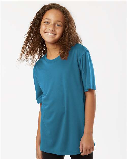 AllPro 48000Y Youth Pro-Lock Performance T-Shirt - Front view