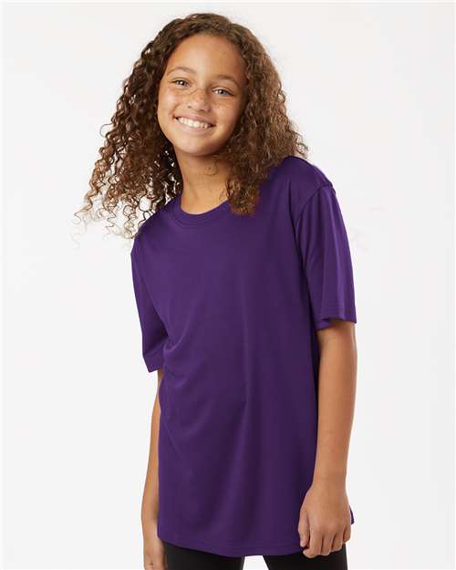 AllPro 48000Y Youth Pro-Lock Performance T-Shirt - Front view