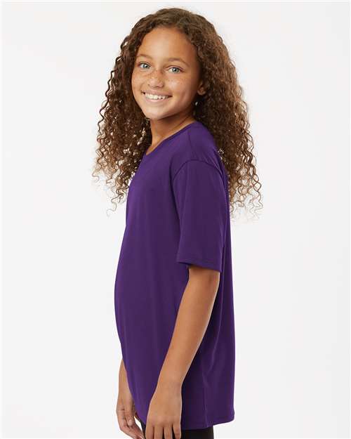 AllPro 48000Y Youth Pro-Lock Performance T-Shirt - Side view
