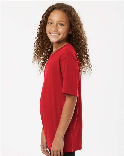 AllPro 48000Y Youth Pro-Lock Performance T-Shirt - Side view