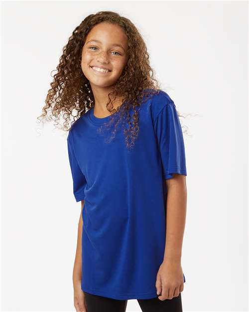 AllPro 48000Y Youth Pro-Lock Performance T-Shirt - Front view