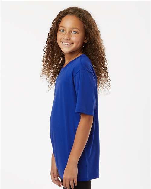 AllPro 48000Y Youth Pro-Lock Performance T-Shirt - Side view