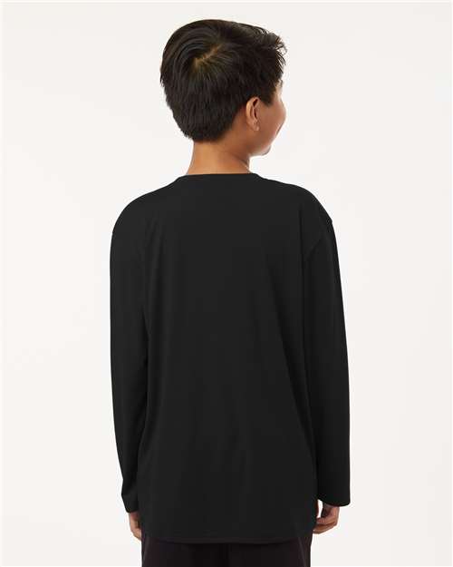 AllPro 48400Y Youth Pro-Lock Performance Long Sleeve T-Shirt - Back view