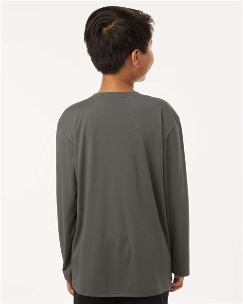 AllPro 48400Y Youth Pro-Lock Performance Long Sleeve T-Shirt - Back view