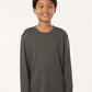 AllPro 48400Y Youth Pro-Lock Performance Long Sleeve T-Shirt - Front view