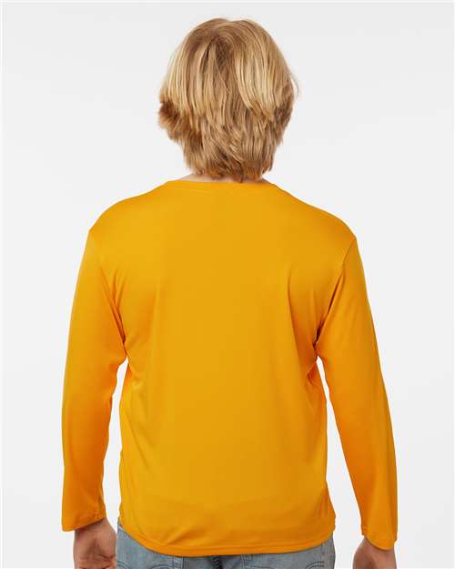 AllPro 48400Y Youth Pro-Lock Performance Long Sleeve T-Shirt - Back view