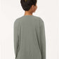 AllPro 48400Y Youth Pro-Lock Performance Long Sleeve T-Shirt - Back view