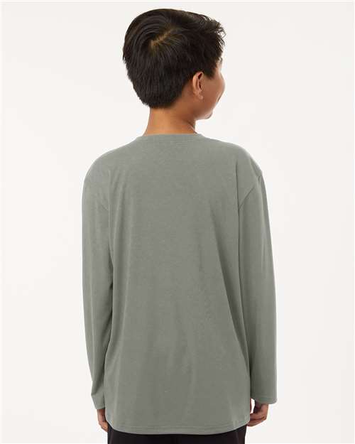AllPro 48400Y Youth Pro-Lock Performance Long Sleeve T-Shirt - Back view