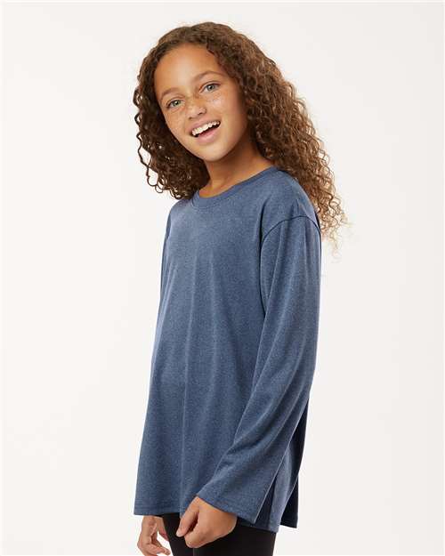 AllPro 48400Y Youth Pro-Lock Performance Long Sleeve T-Shirt - Side view